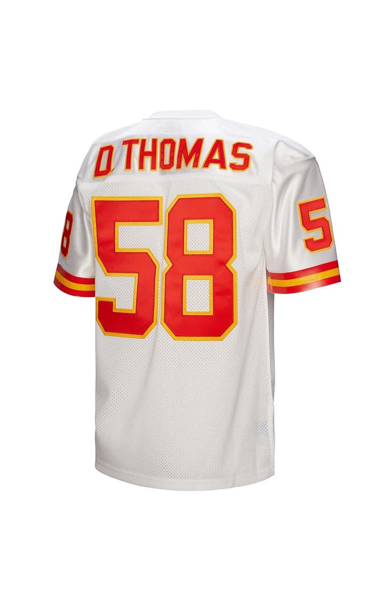 Mitchell & Ness Men's Mitchell & Ness Derrick Thomas White Kansas City Chiefs 1994 Authentic Throwback Retired Player Jersey, Alternate, color, White