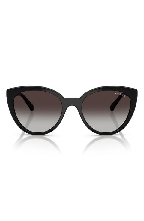 53mm Cat Eye Sunglasses