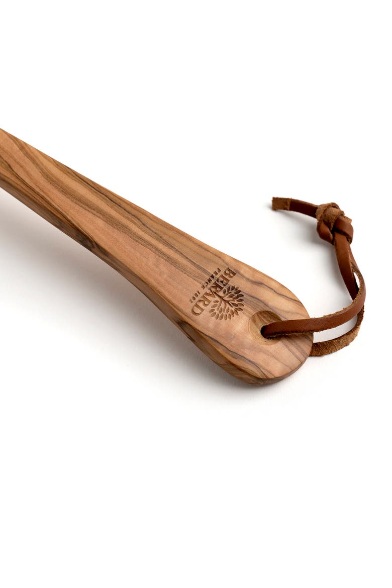 Handcrafted Olive Wood 14-Inch Ladle, Alternate, color, Brown