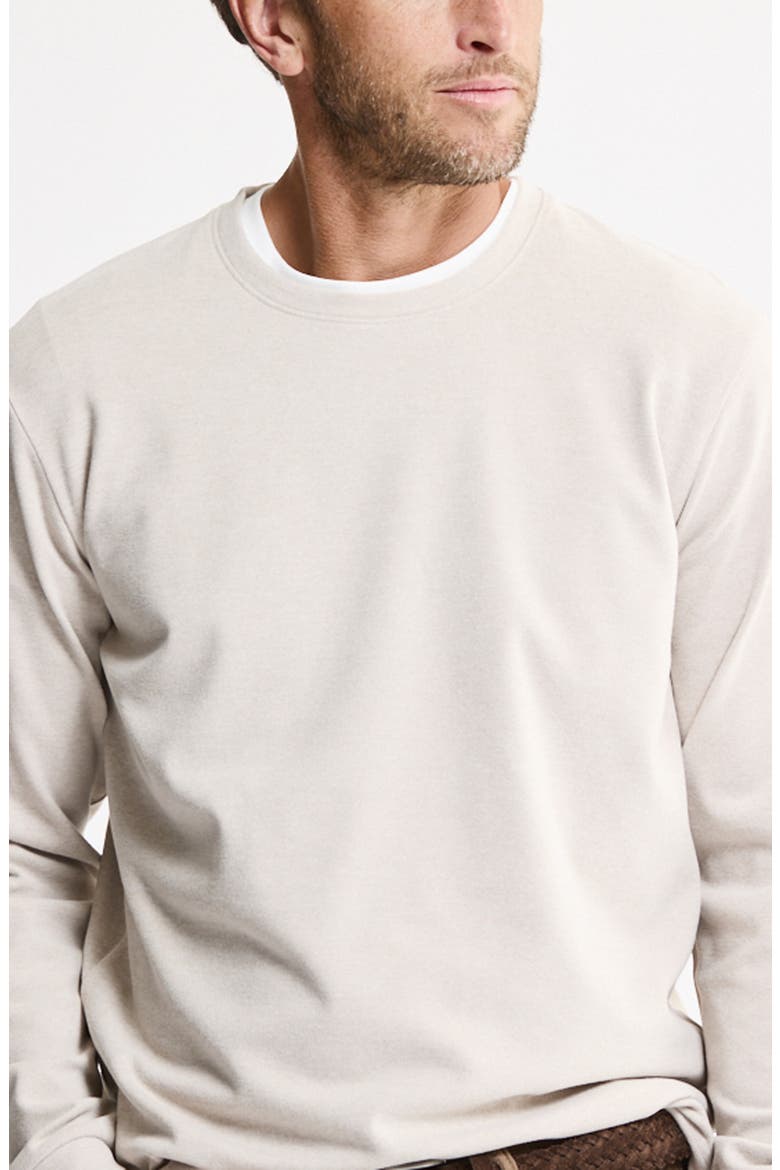 Ultra Soft Heather Crewneck Sweatshirt, Alternate, color, OATMEAL HEATHER