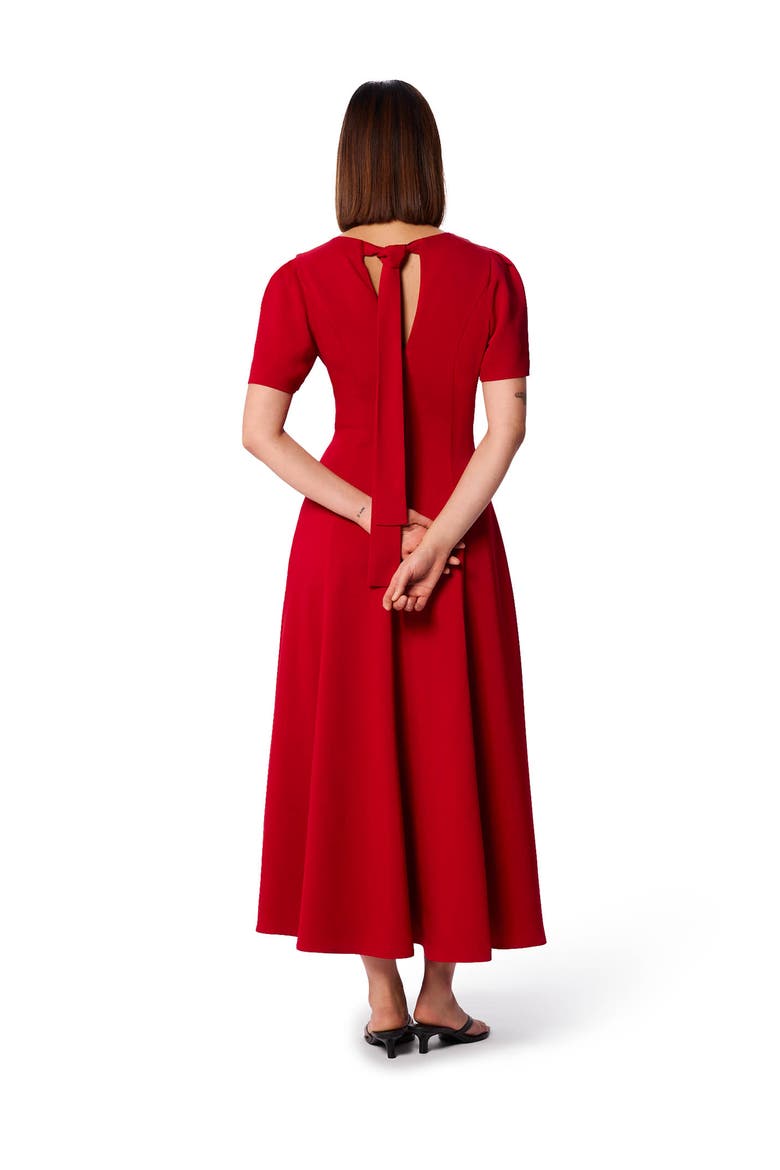 Panel Maxi Dress, Alternate, color, Red