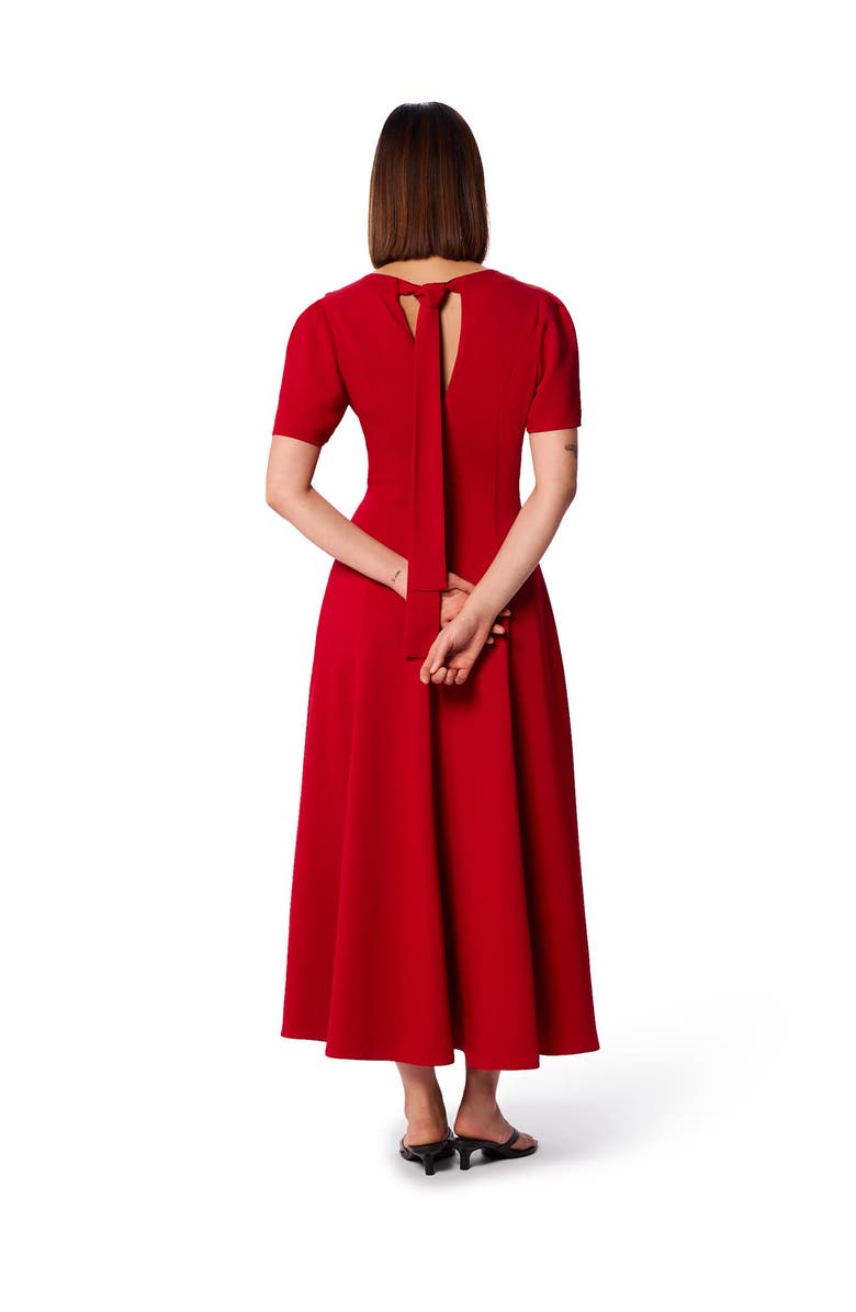 Whistles Panel Maxi Dress, Alternate, color, Red