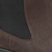 Celtic & Co. Chunky Tall Chelsea Boot, Alternate, color, Chocolate