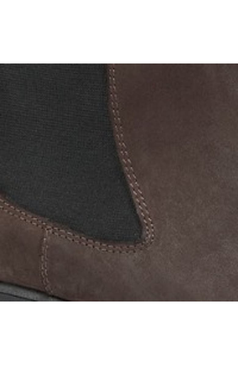 Celtic & Co. Chunky Tall Chelsea Boot, Alternate, color, Chocolate