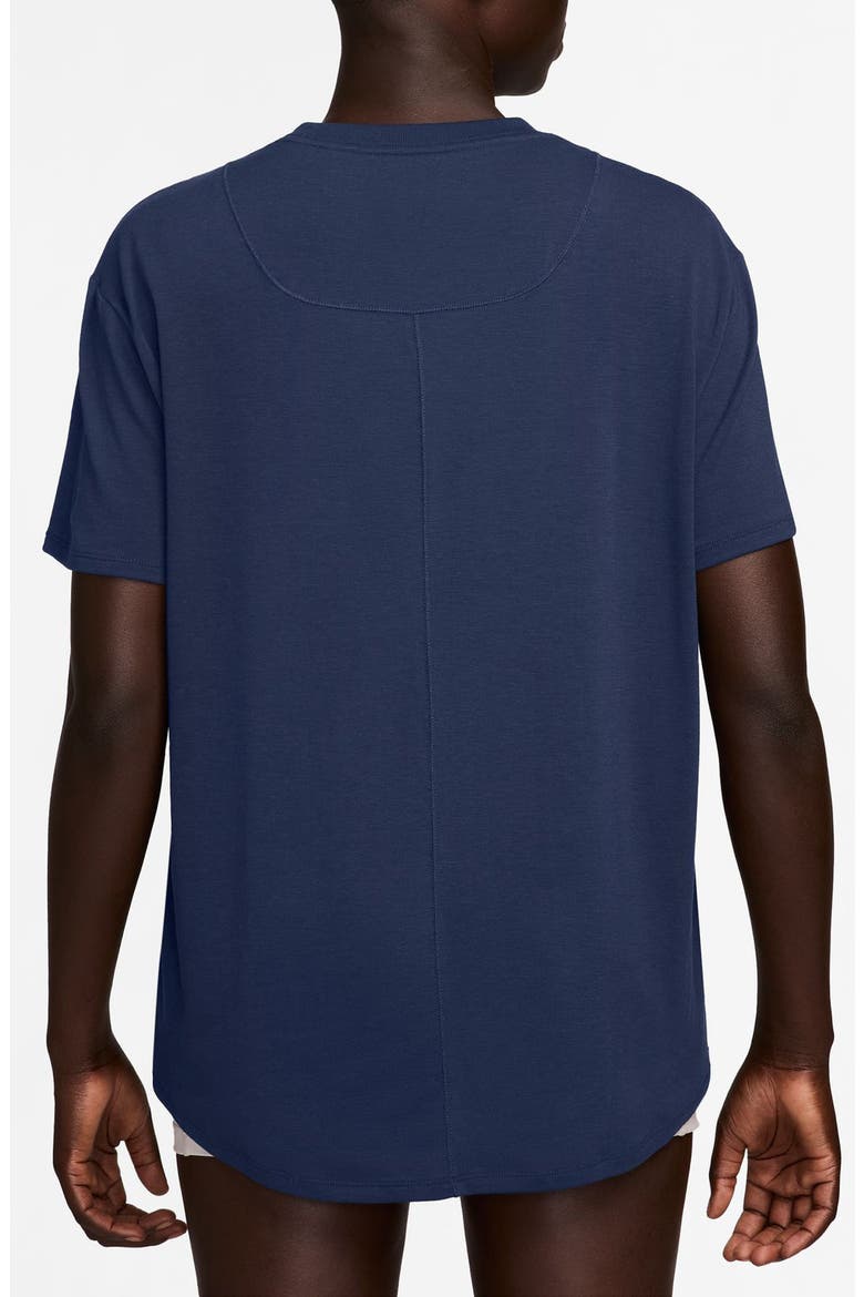 One Relaxed Dri-FIT T-Shirt, Alternate, color, NAVY/WHITE