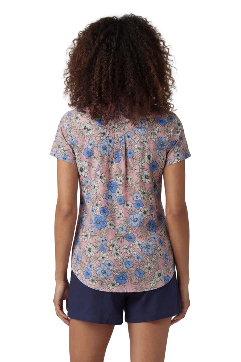 Tropical Mix Womens Printed Shirt, Alternate, color, TROPICAL MIX CORAL