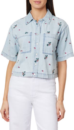 Embroidered Camp Shirt