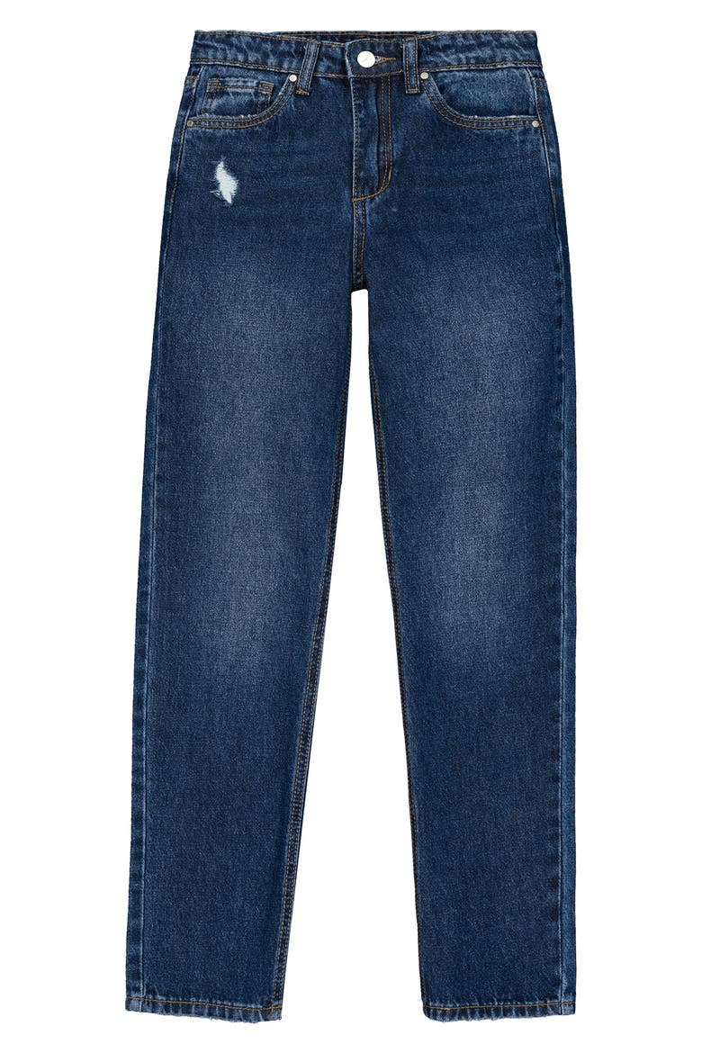 Kids' Maxwell Baggy Jeans, Main, color, DK WASH