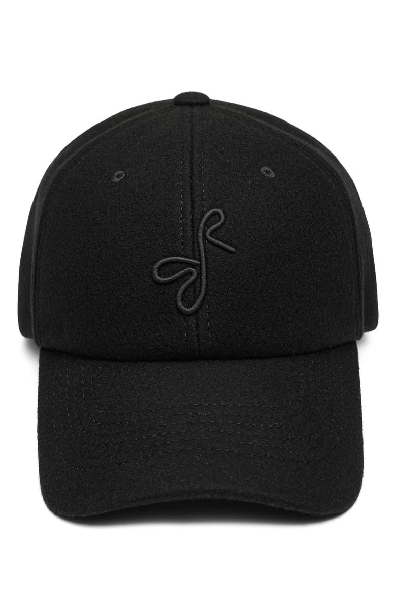 Ruslan Baginskiy Monogram Embroidered Baseball Cap, Alternate, color, Black