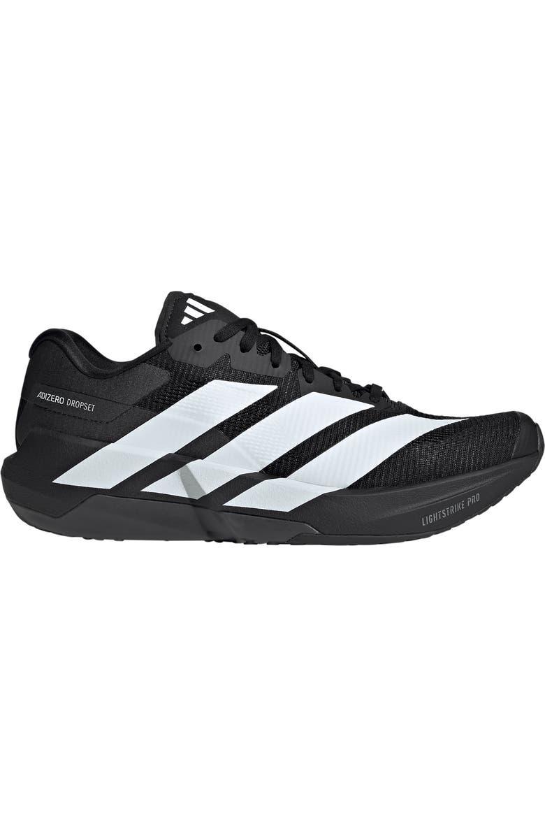 adidas Adizero Dropset Pro Training Shoe, Alternate, color, Core Black/ White/ Black