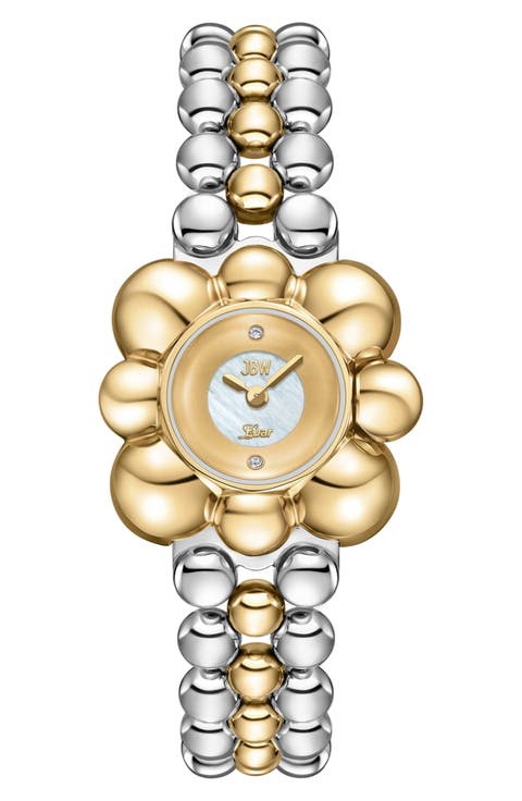 x Luar Atmosphere Two-Tone Bracelet Watch, 30mm
