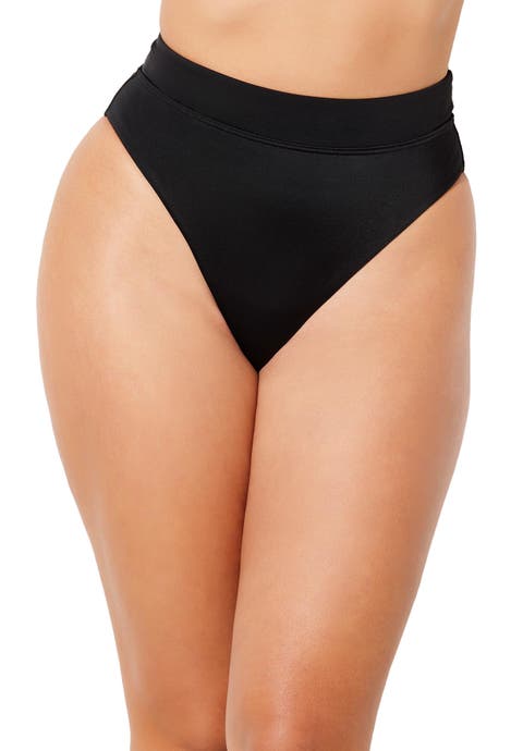 High Waist Cheeky Swim Brief