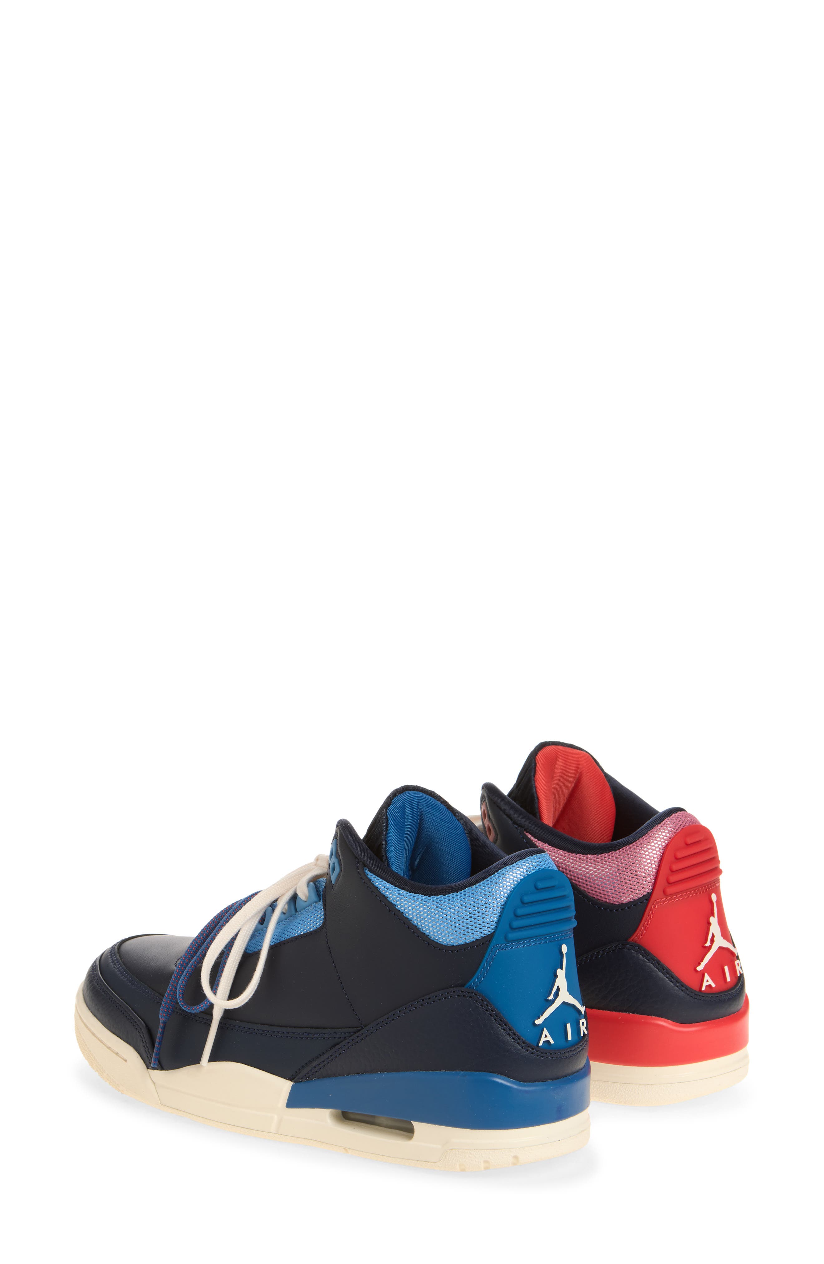 Air Jordan 3 Retro Basketball Sneaker, Alternate, color, 400 OBSIDN/TRACRE