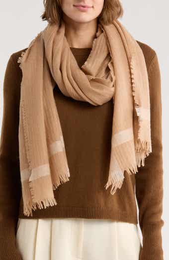 Vince Wool & Cashmere Stripe Scarf