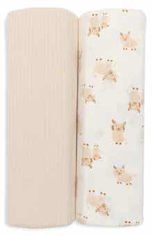 2-Pack Swaddle Blankets