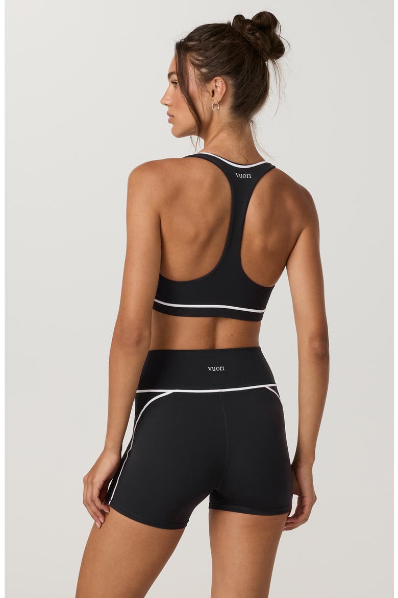 Allthefeels Linework Sports Bra, Alternate, color, BLACK