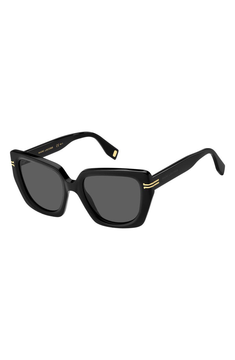 Marc Jacobs 53mm Square Sunglasses, Alternate, color,