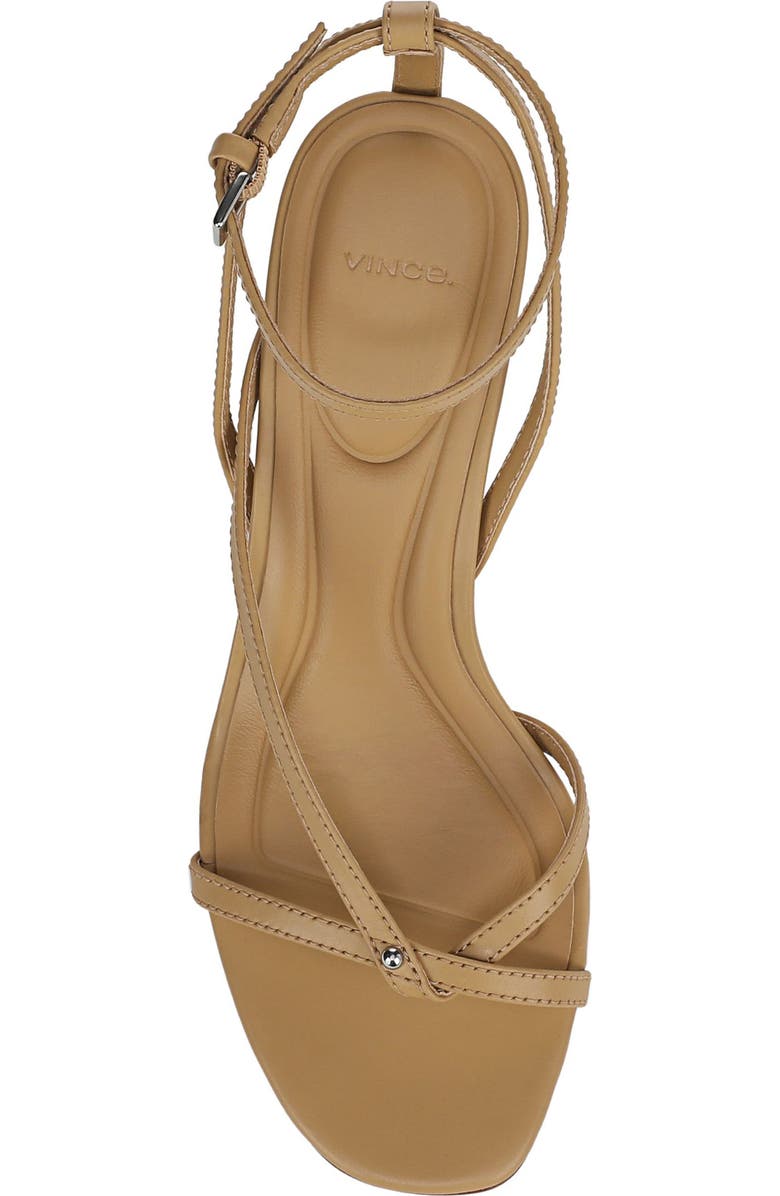 Vince Marilyn Ankle Strap Sandal, Alternate, color, Light Sable
