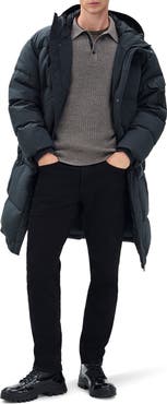 rag & bone Victor Down & Feather Fill Cotton Blend Coat
