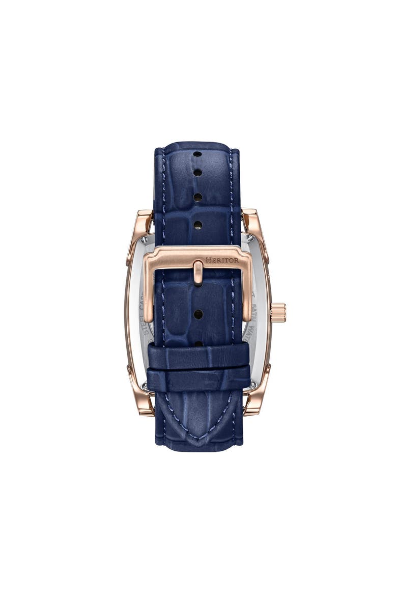Valentin Mens Automatic Watch with Date, Alternate, color, Rose Gold