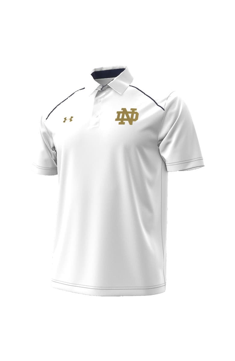 Under Armour Men's Under Armour  White Notre Dame Fighting Irish 2023 Aer Lingus College Football Classic Polo, Alternate, color, 