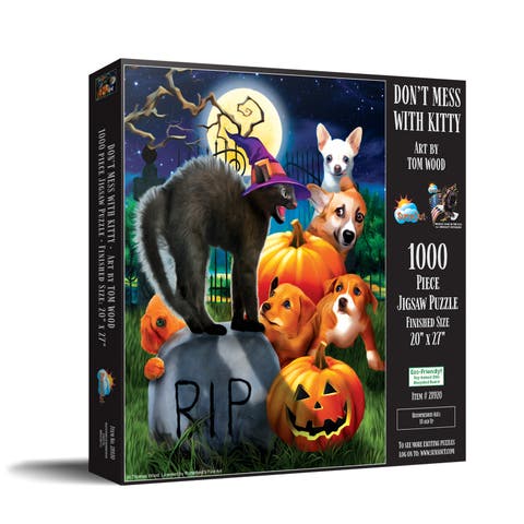 Don't mess with Kitty 1000 piece Jigsaw Puzzle for Adults