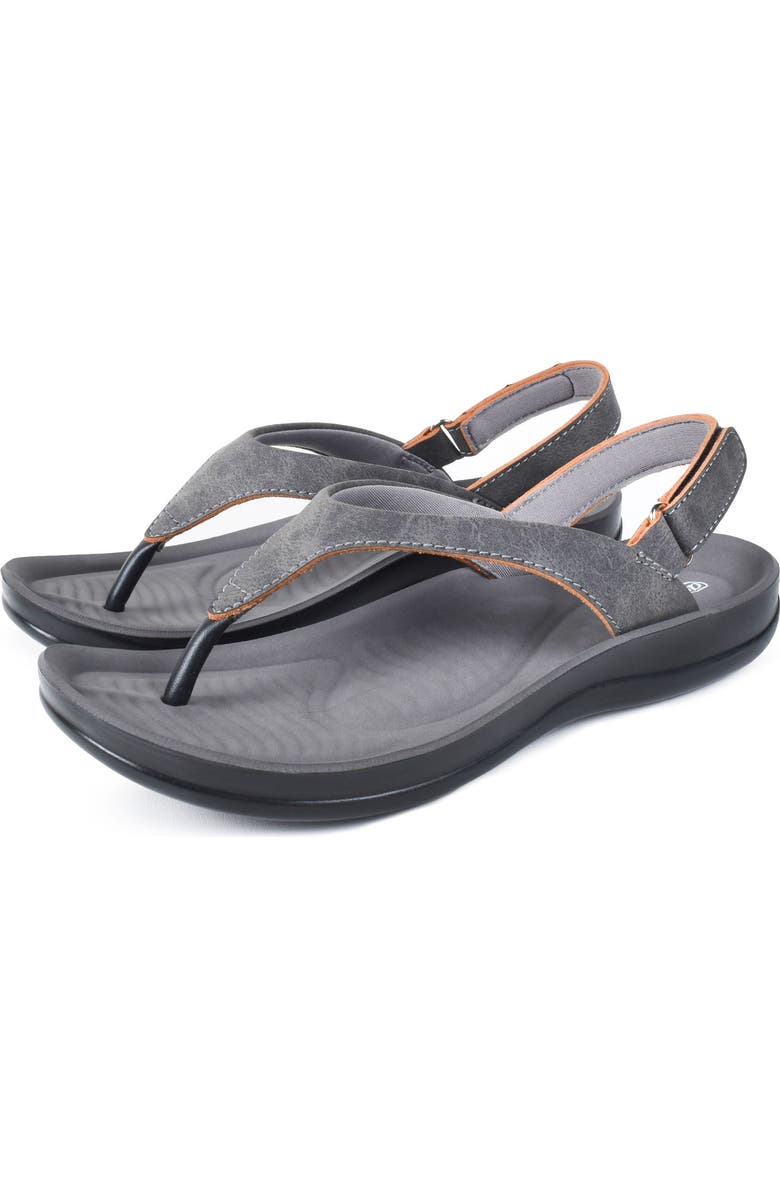 AEROTHOTIC Verra Sandal, Main, color, Grey