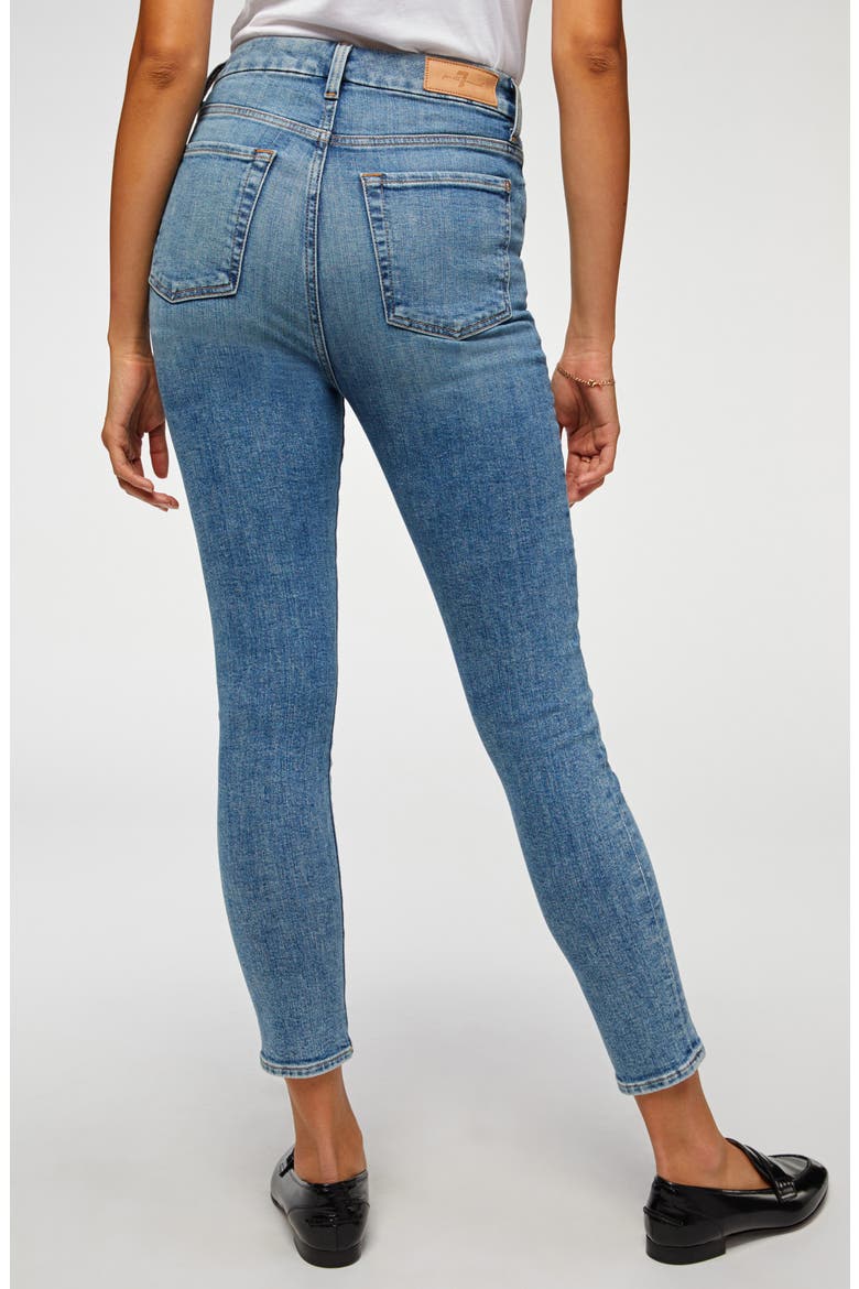 Aubrey Ultra High Waist Ankle Skinny Jeans, Alternate, color, SLOAN VINTAGE