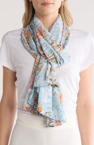 La Fiorentina Paisley Print Pareo