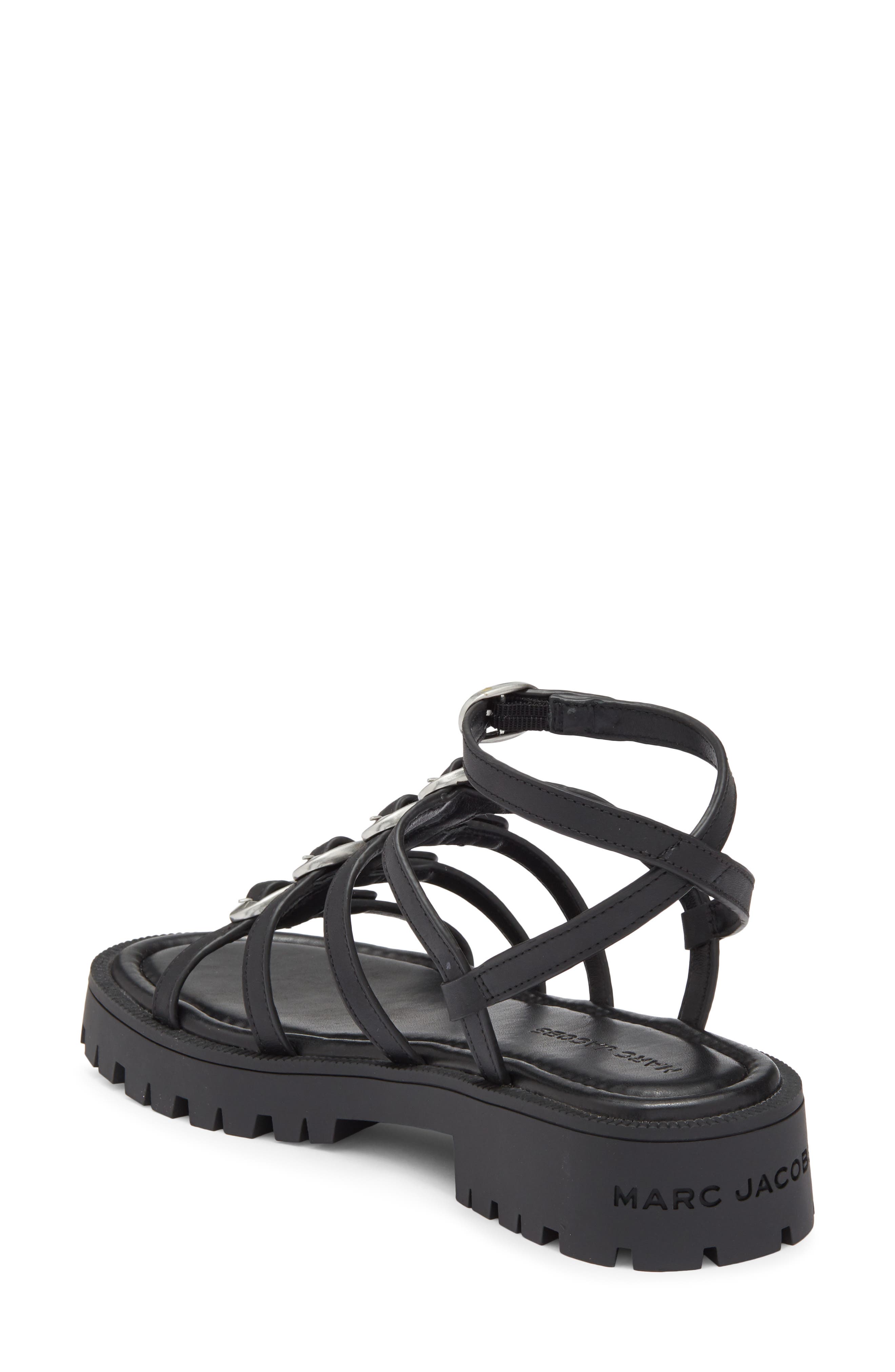 Marc Jacobs The Kiki Gladiator Sandal, Alternate, color, Black