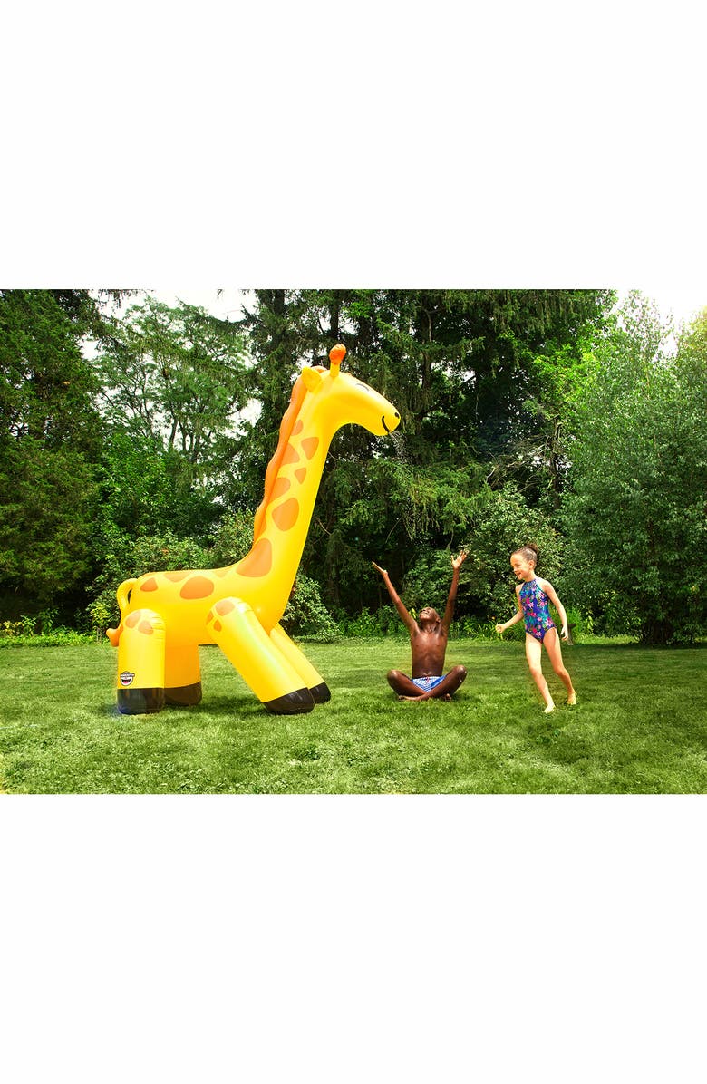 BigMouth Inc Giraffe Inflatable Sprinkler, Alternate, color, 