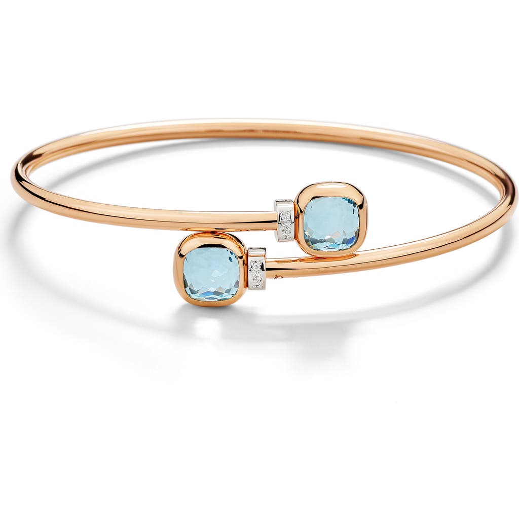 Pomellato Nudo Mini Bangle In Blue