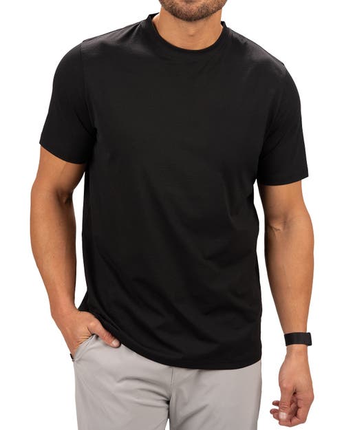 Black Clover Slub Tee Ss In Black