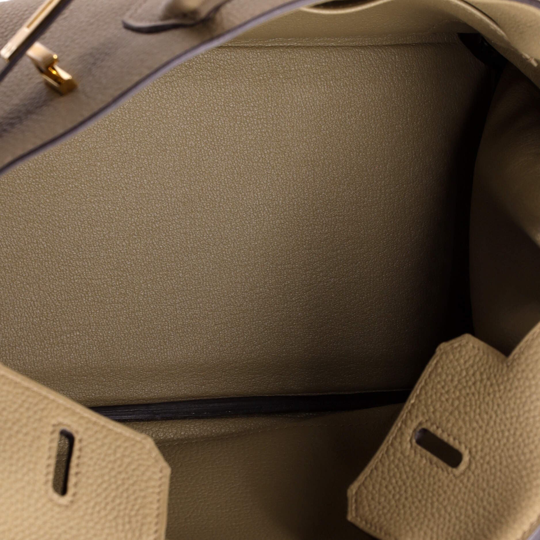 Pre-Owned Hermes Birkin Handbag Brown Togo with Gold Hardware 25, Alternate, color, 