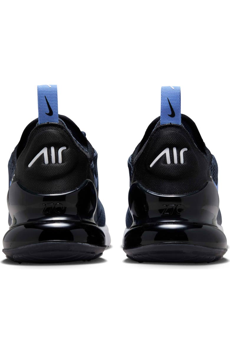 Nike Kids' Air Max 270 Sneaker, Alternate, color, Thunder Blue/ Black/ Royal