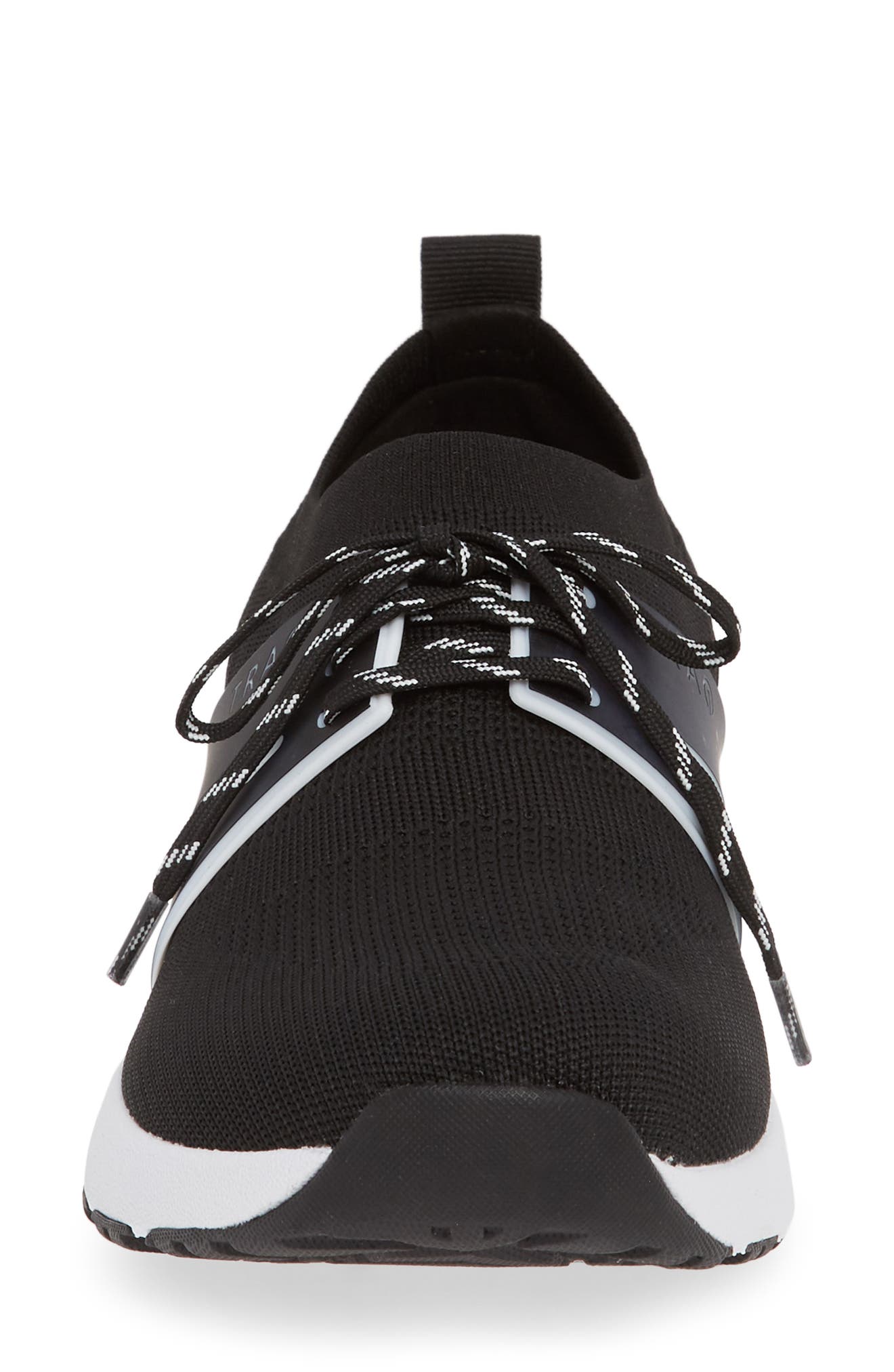 Alegria Qool Water Resistant Knit Sneaker, Alternate, color, BLACK