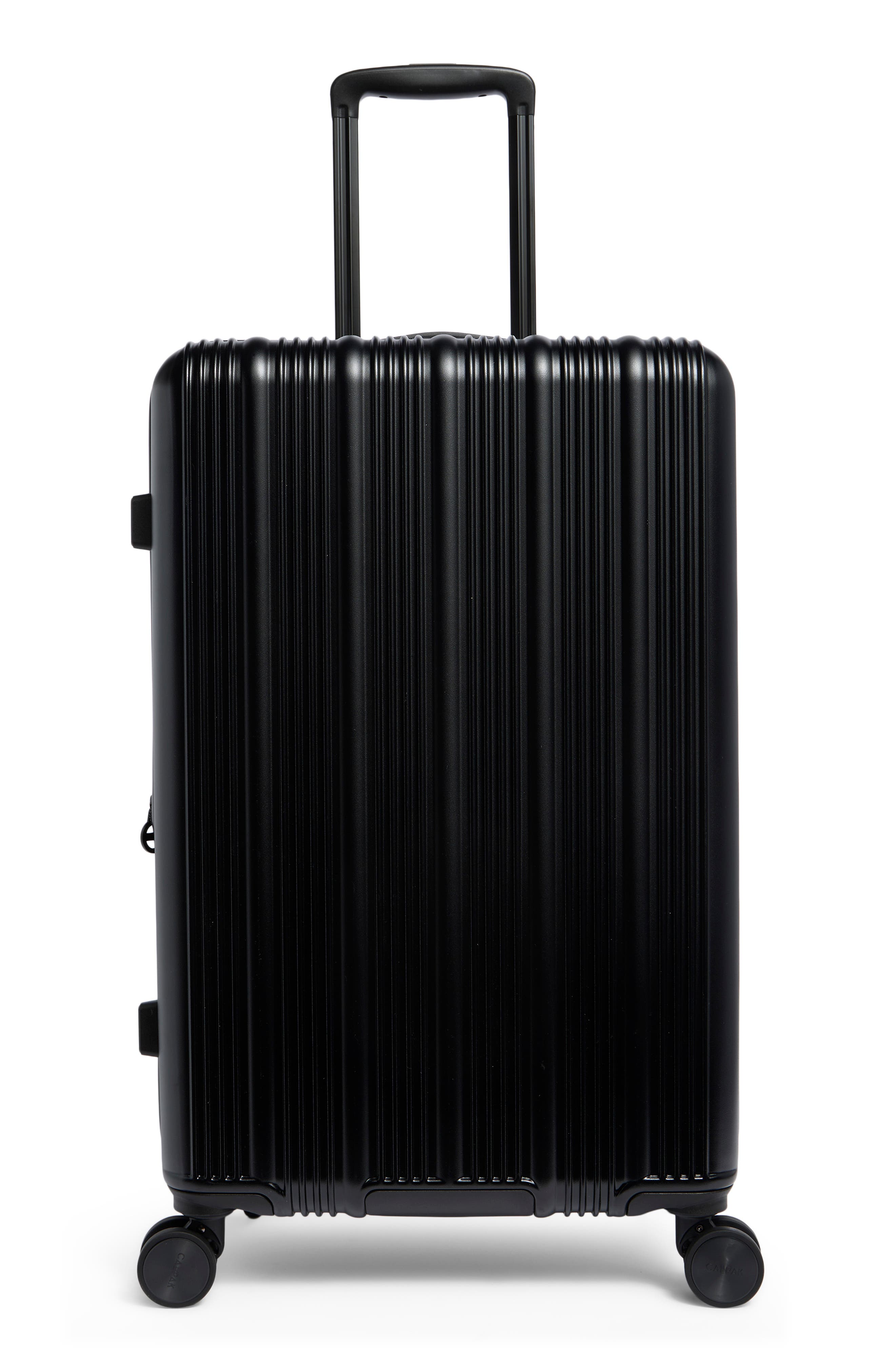 CALPAK Lou Medium Hardside Spinner Luggage, Main, color, Black