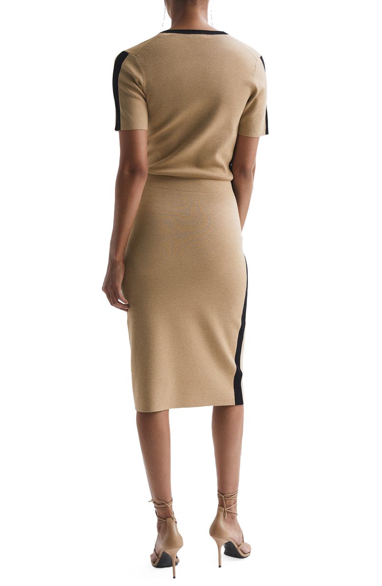 Reiss Rosie Short Sleeve Sweater Dress, Alternate, color, 