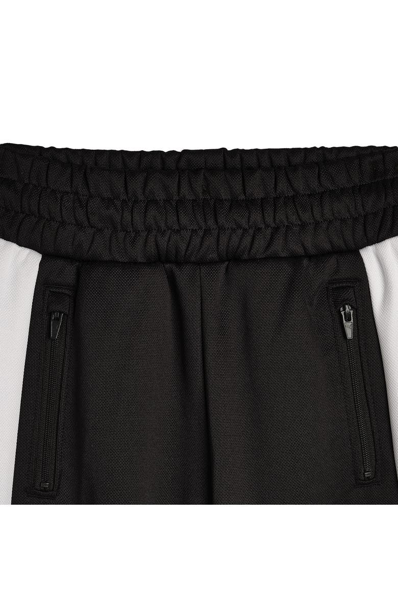 PUMA Kids' T7 Foundations Straight Leg Piqué Track Pants, Alternate, color, Black