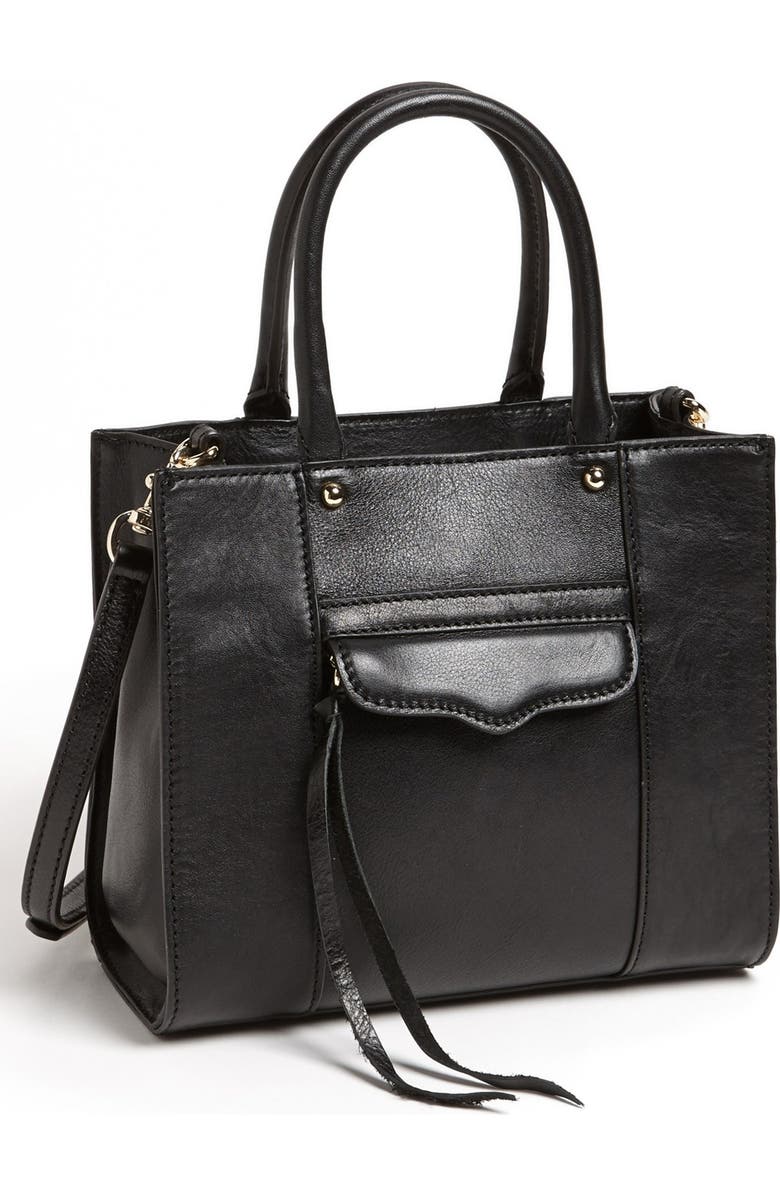 Rebecca Minkoff 'MAB Mini' Leather Tote, Main, color,
