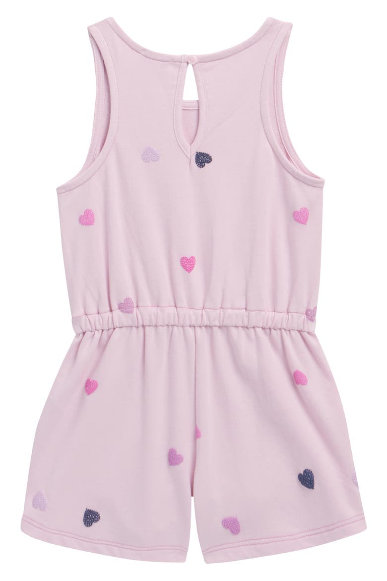 Kids' Dancing Hearts Romper, Alternate, color, DANCING HEARTS
