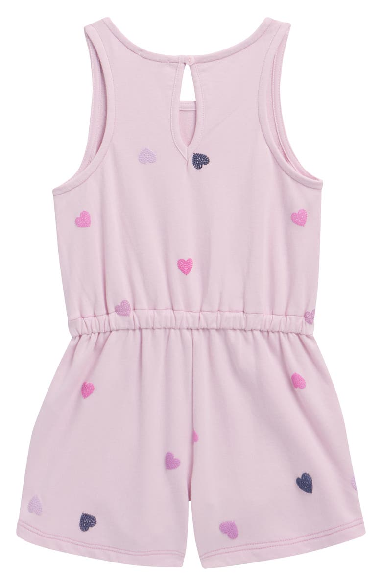Splendid Kids' Dancing Hearts Romper, Alternate, color, Dancing Hearts