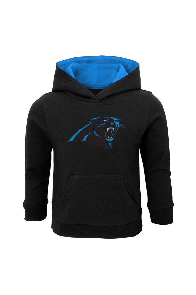 Toddler Black Carolina Panthers Prime Pullover Hoodie, Main, color, Black
