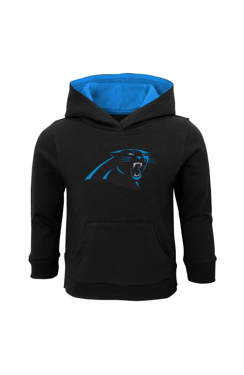 Outerstuff Toddler Black Carolina Panthers Prime Pullover Hoodie, Main, color, Black