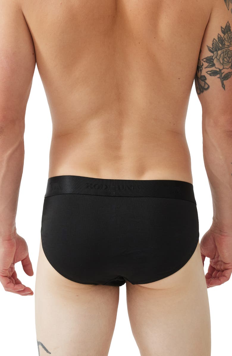 Rodd & Gunn 3-Pack Gunn Shy Briefs, Alternate, color, Black