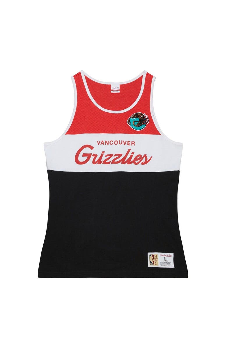 Mitchell & Ness Men's Mitchell & Ness Black Vancouver Grizzlies Special Script Tank Top, Alternate, color, Black