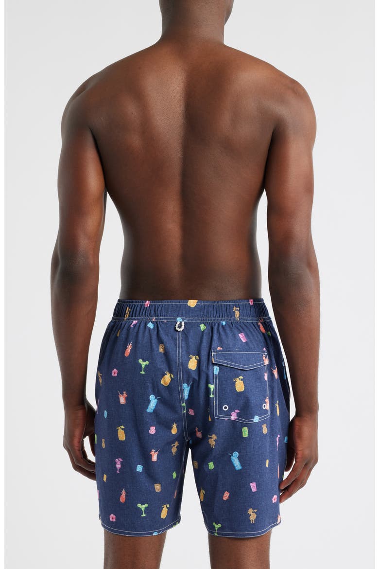 Kanaloa Swim Trunks, Alternate, color, NAVY