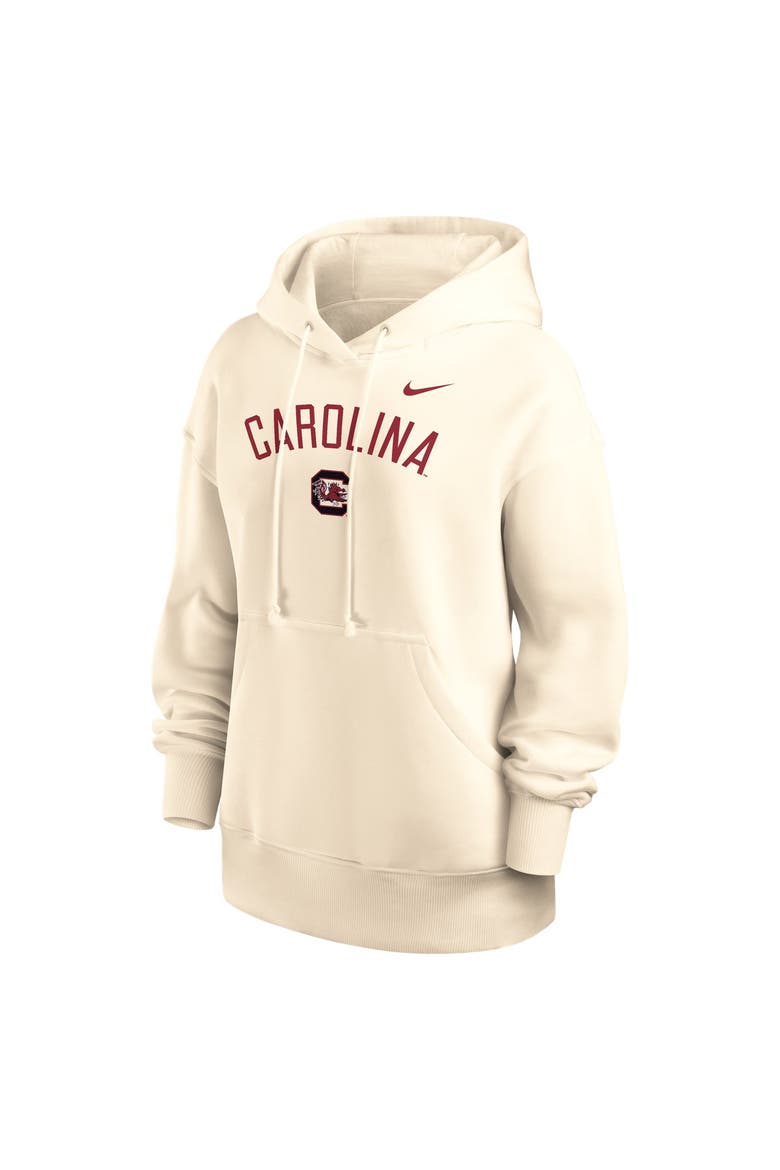 Women's Nike Natural South Carolina Gamecocks Phoenix Fleece Oversized Hoodie, Main, color, Natural