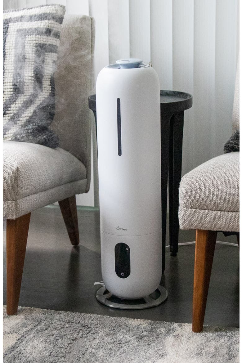 Ultrasonic Cool Mist Tower Humidifier, Alternate, color, WHITE