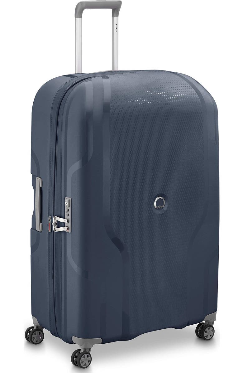 Delsey Paris Clavel Hardside Large Expandable Luggage with Spinner Wheels, Alternate, color, Blue Jean